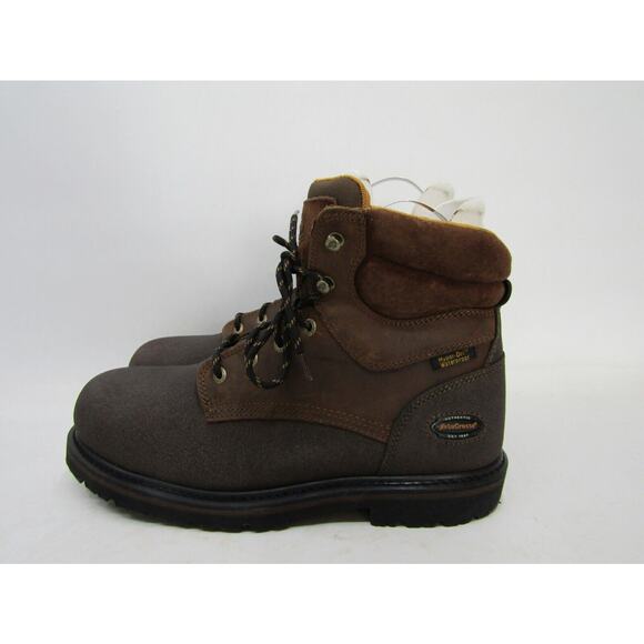 EUC Lacrosse Mens Size 11.5 M Brown Leather Laces Composite Toe Ankle Work Boots main image 9